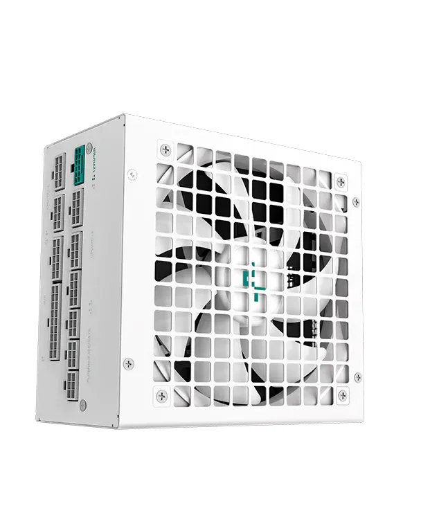 Fonte de Alimentação DeepCool ATX 850W PX850G EU 80 Gold ATX 3.0 WHITE