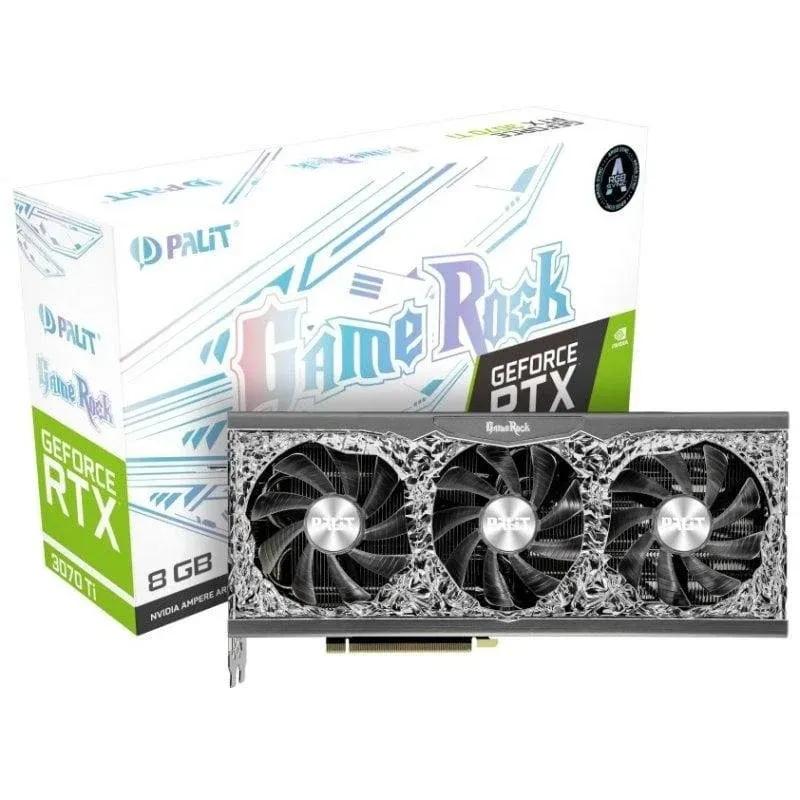 Placa gráfica Palit GeForce RTX 3070 Ti GameRock 8GB GDDR6X