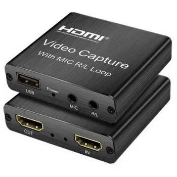 A Placa De Captura Hd60ns Permite-o Jogar Na Sua Consola Em 4K Enquanto Captura A Sua Jogabilidade Em Full Hd 1080p.