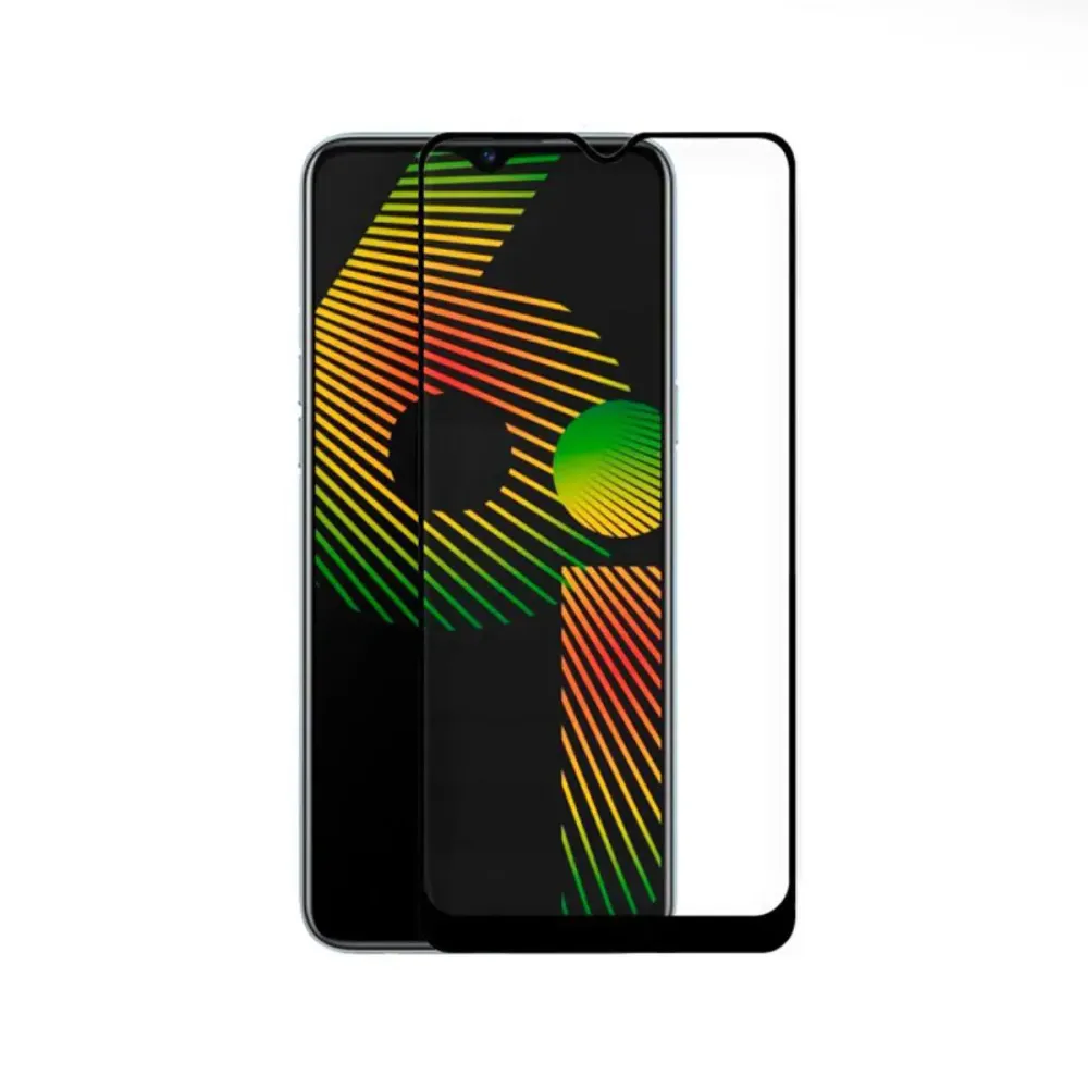 Película de Vidro Temperado Realme 6i Fullscreen Preta