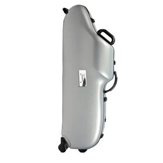 BAM Hightech Baritone Sax Case Metallic Silver
