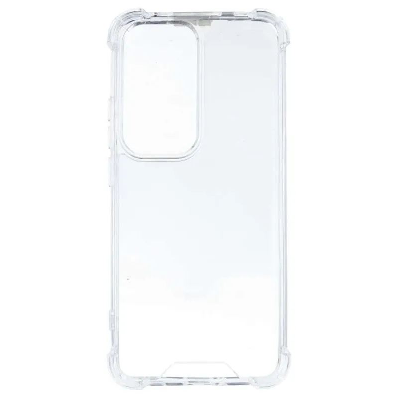 Funda para móvel Reforçada Silicone TPU Transparente Esquinas Elevadas para Oppo Reno12 Pro