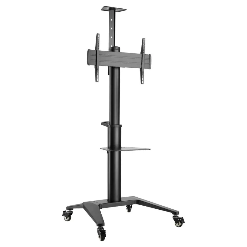 Suporte Móvel de Chão Napofix VWA1125B Horizontal / Vertical 37" - 70" Preto