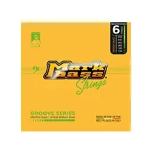 Jogo Cordas Baixo Elétrico Mark Bass Groove 6 cordas 030-130