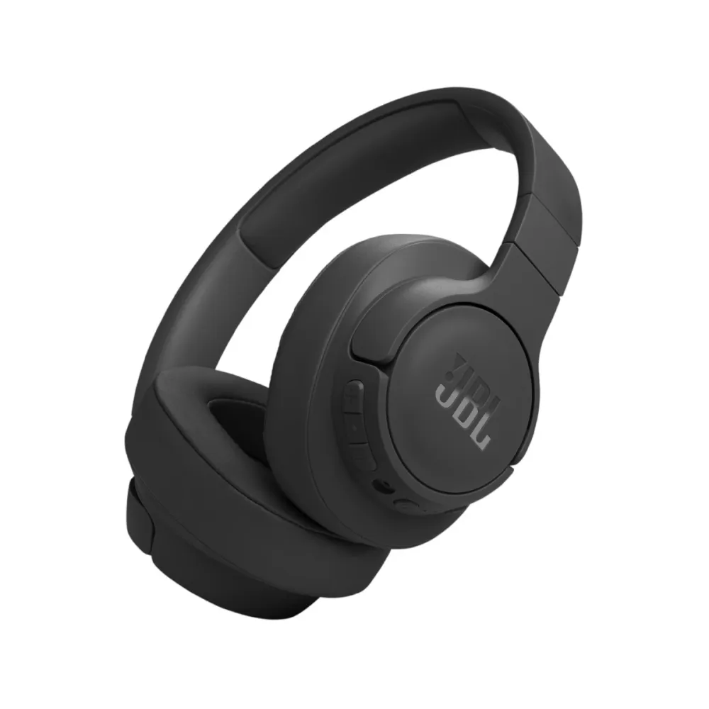 JBL Tune 770NC Auscultadores Sem Fios com Cancelamento de Ruído Adaptativo Pretos