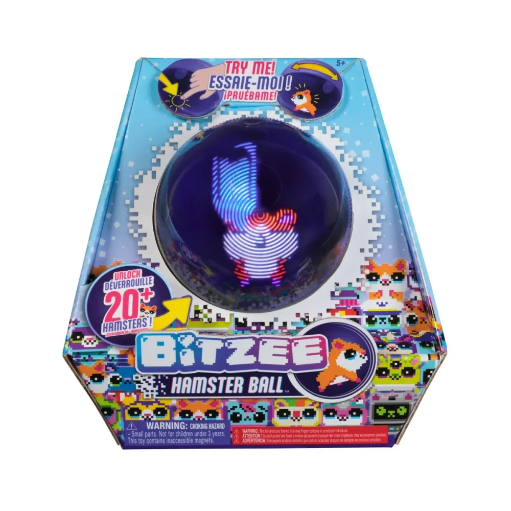 Mascote Interativa Spin Master Bitzee Hamster Ball