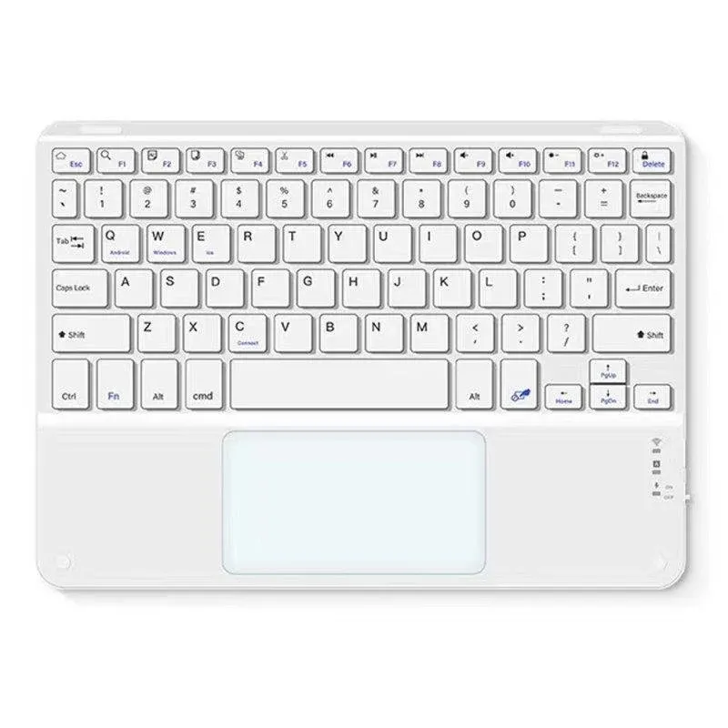 Teclado Royal Bailey X7a Bluetooth Branco 9,7 polegadas QWERTY Inglês