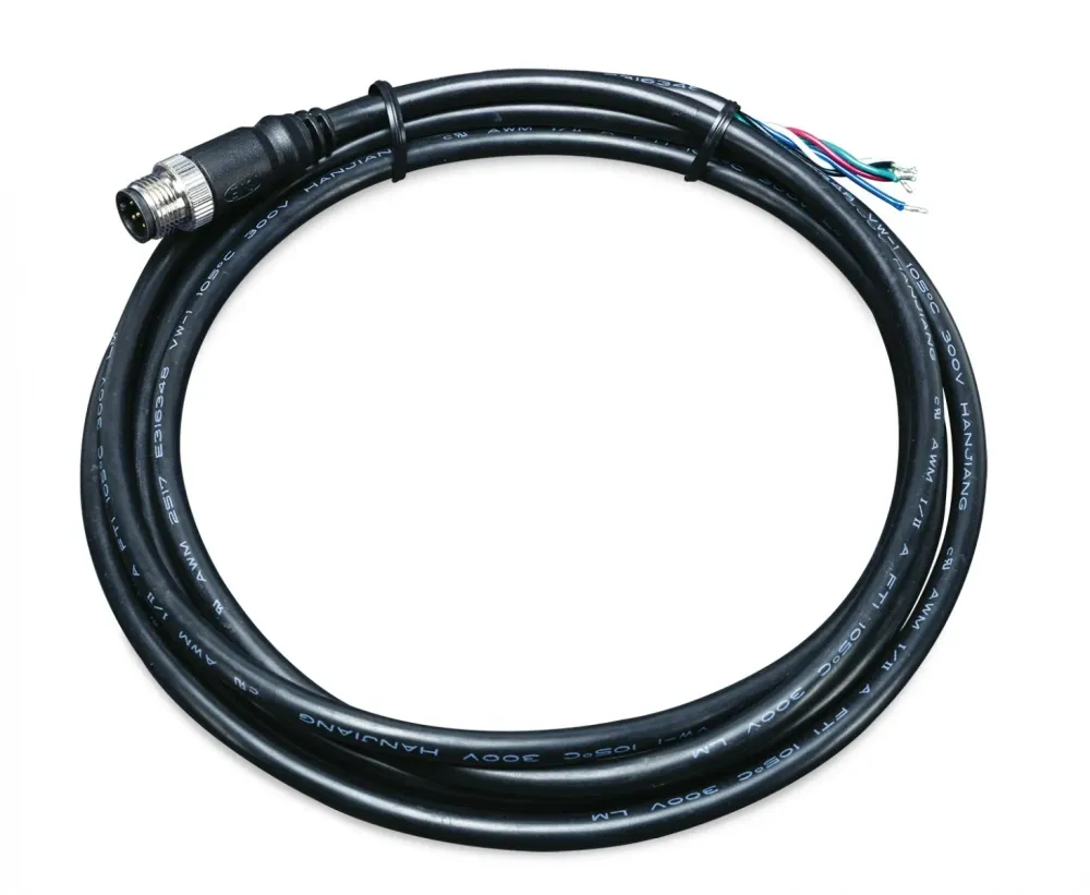 PLANET M12 A-Coded 5-Pin Male to bare end I/O cable CB-M12A5MF-120