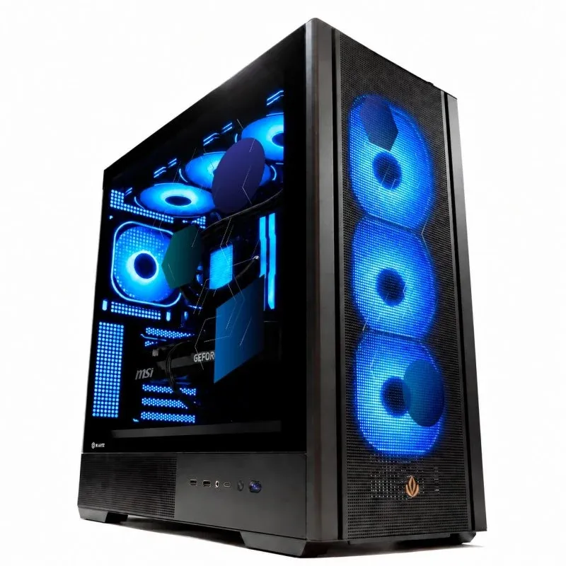 Torre ATX Forgeon Noxis Airflow ARGB USB-C Mesh Vidro Temperado Preto