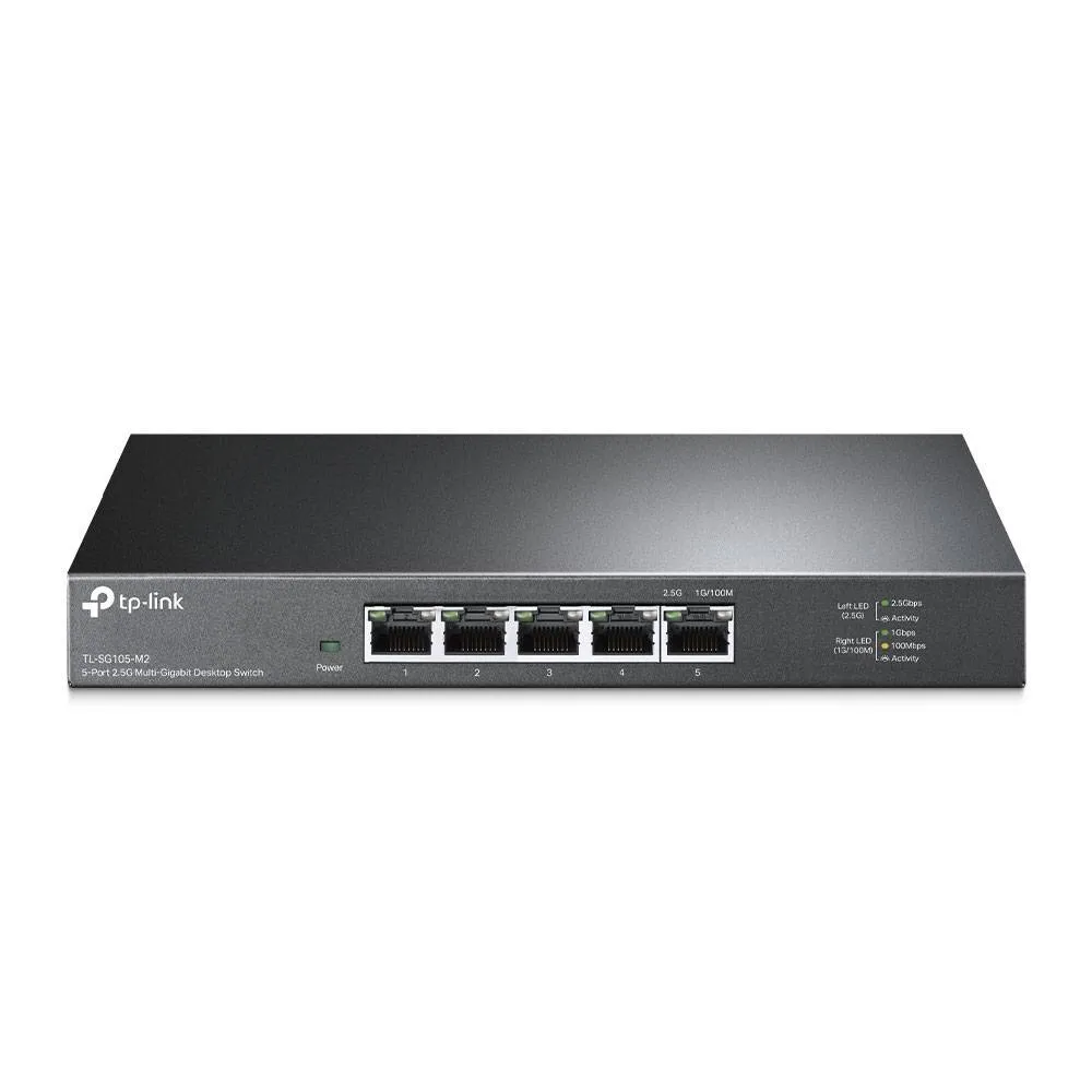 Switch de Rede TP-Link TL-SG105-M2 5 Portas 2.5GbE UnManaged