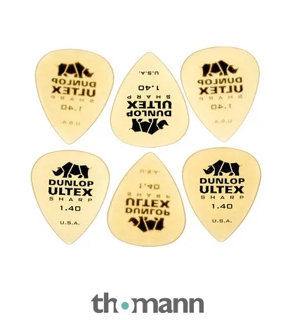 Dunlop Ultex Sharp Players picks 1.40