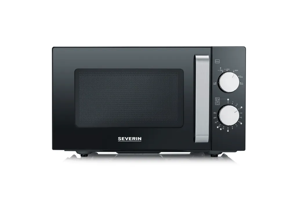 Micro-ondas SEVERIN MW7761 (20 L - Sem Grill - Preto)