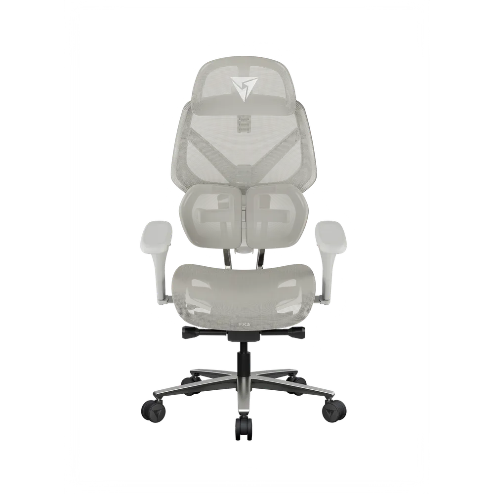 Cadeira Ergonómica TX3 (ThunderX3) FLEX Pro, Apoio lombar 360° - Mesh Grey