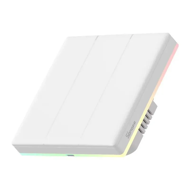 Sonoff Interruptor de parede inteligente WiFi touch TX T5 3C 3 canais
