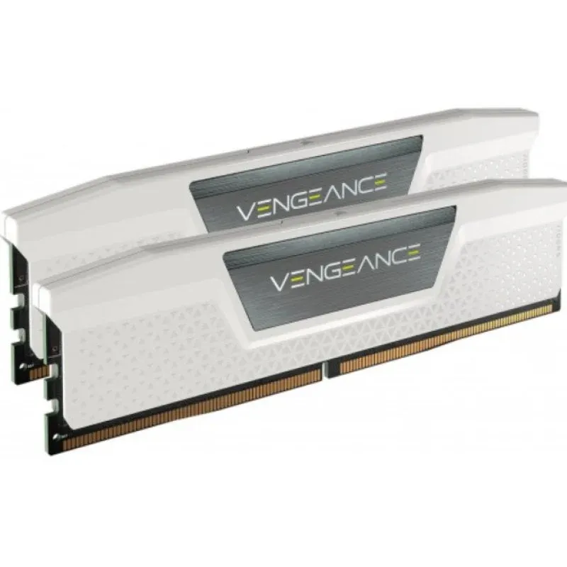 Memória RAM Corsair Vengeance DDR5 5200MHz 32GB 2x16GB CL40 Brancas