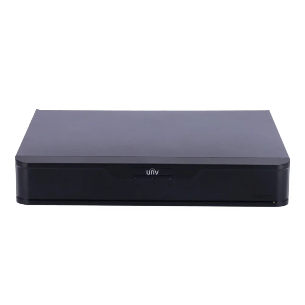 Gravador NVR Uniview 16 Canais 4K Preto - UV-NVR501-16B