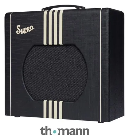 Supro Delta King 12 Black Cream V.2