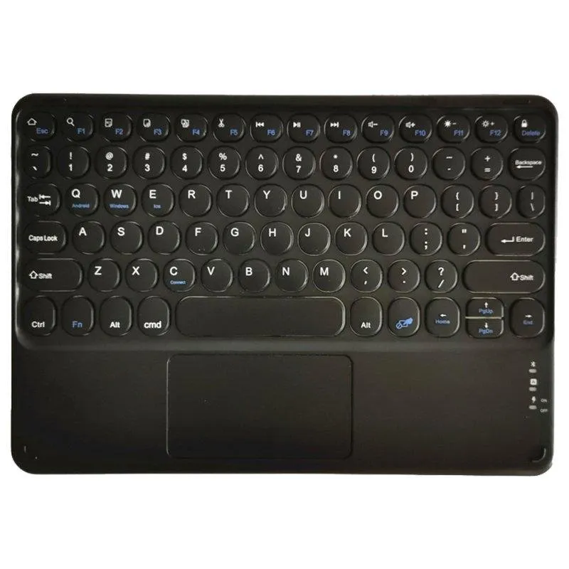 Teclado Royal Bailey 250c Bluetooth ultrafino leve QWERTY inglês 9.7-10.1"