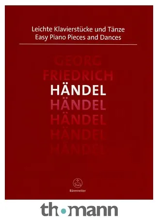 Bärenreiter Händel Leichte Klavierstücke