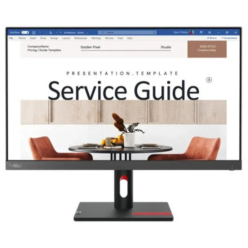 Monitor Lenovo ThinkVision S24i-30 23.8" LED IPS FullHD 100Hz