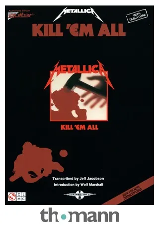 Cherry Lane Music Company Metallica Kill 'Em All