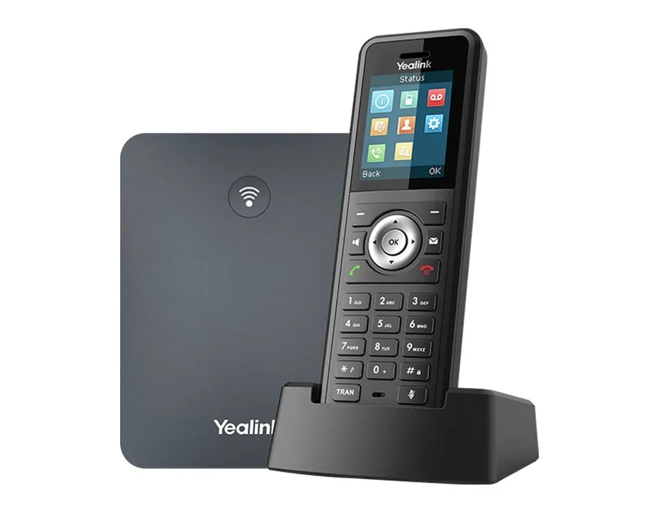 Yealink 1302025 W79P Telefone IP Móvel Sem Fios Preto 20 1302025