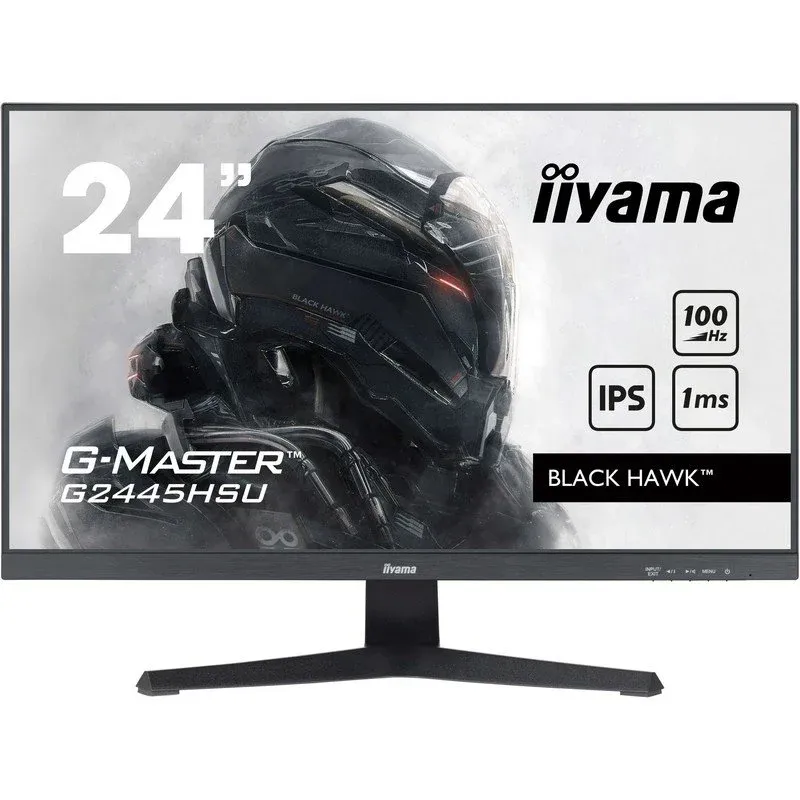 Monitor Iiyama BLACK HAWK G-MASTER G2445HSU-B2 23.8" LED IPS FullHD 100Hz Freesync