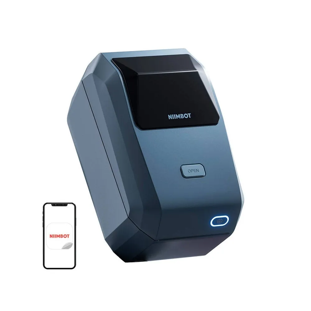 Impressora de Etiquetas Portátil K3W (Azul) – NIIMBOT