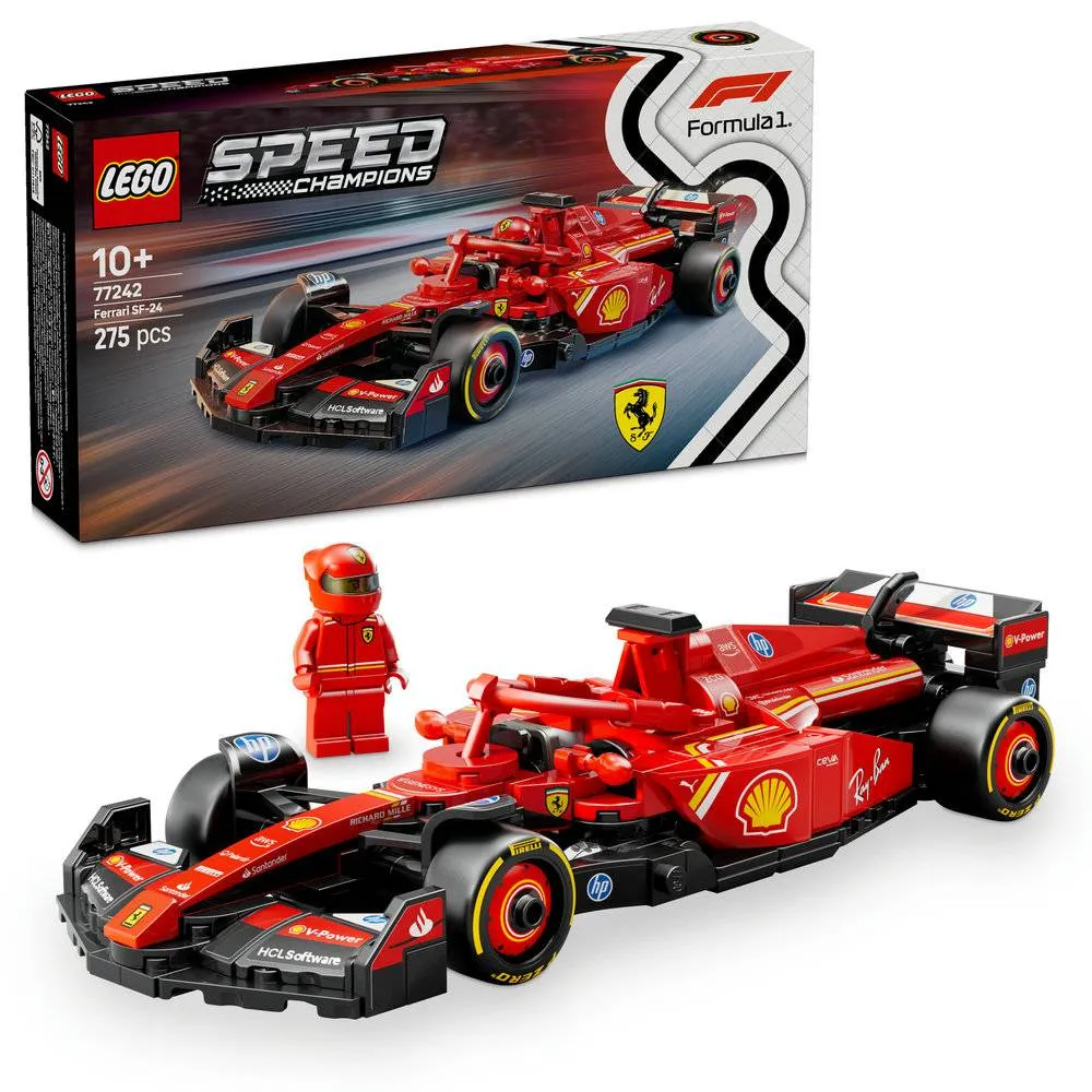 Lego Speed Champions Ferrari SF-24 Fórmula 1 - 77242