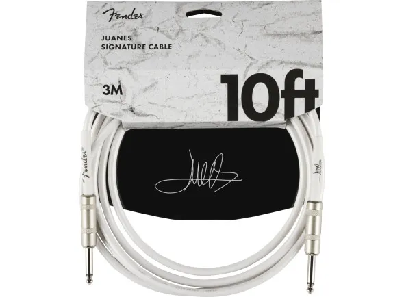 Fender Cabo Instrumento Branco 3m Série Juanes