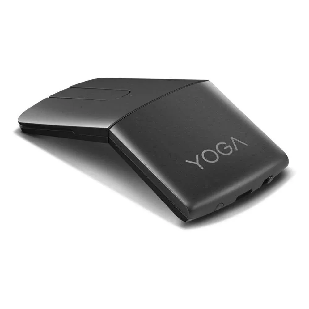 Rato Óptico Lenovo Yoga c/ Apresentador Laser Wireless/Bluetooth 1600DPI Preto
