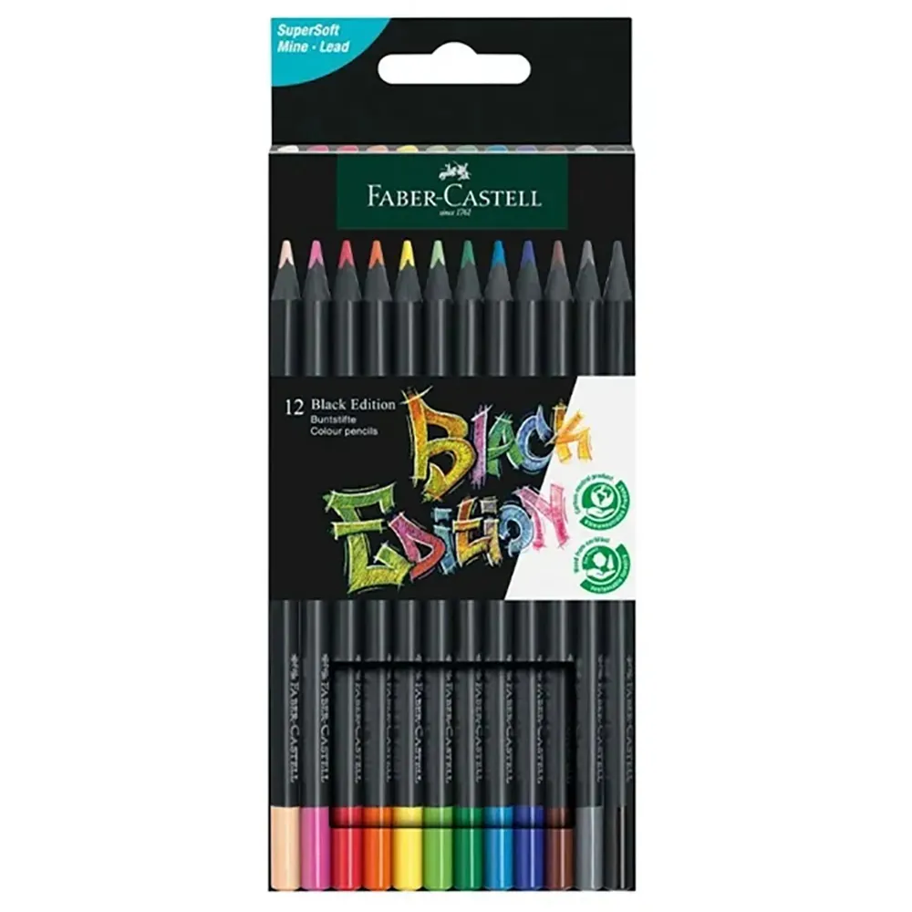 Faber Castell Lápis Black Edition 116412 12 Unidades
