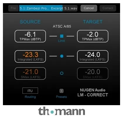 Nugen Audio LM-Correct 2