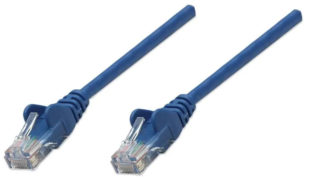 Intellinet 342568 Patchcord UTP 0,5m C6 azul 342568
