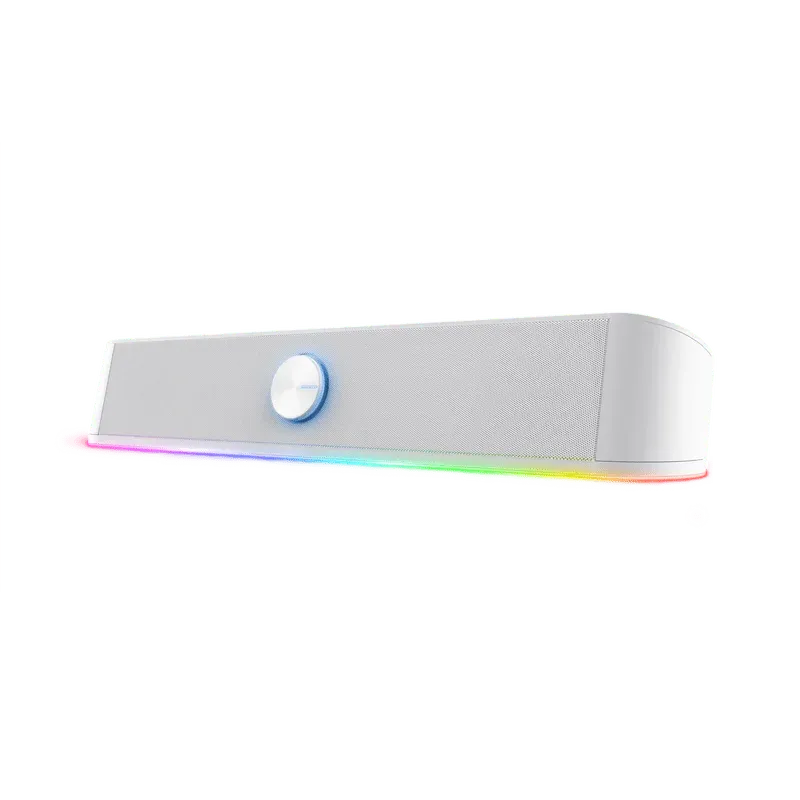 Trust GXT 619 Thorne Barra de Som Gaming RGB 12W Branco
