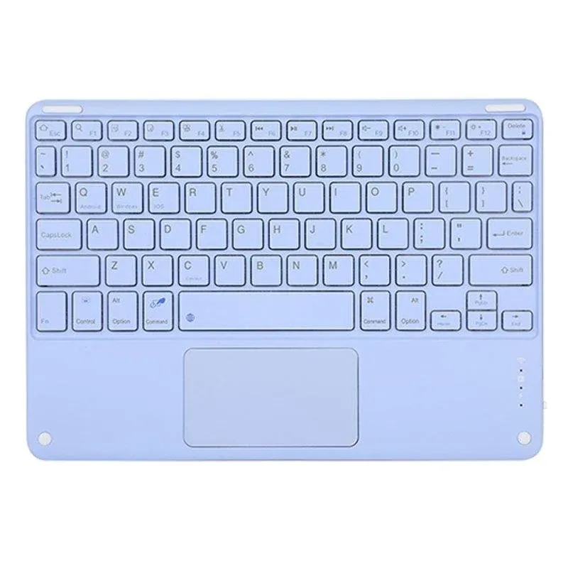 Teclado Royal Bailey X7a Bluetooth QWERTY 9,7 polegadas roxo ultrafino