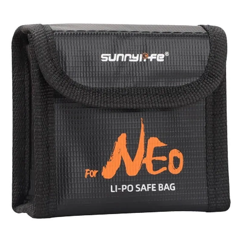 Sunnylife Estojo protetor para 3 baterias para acessório de drone DJI Neo