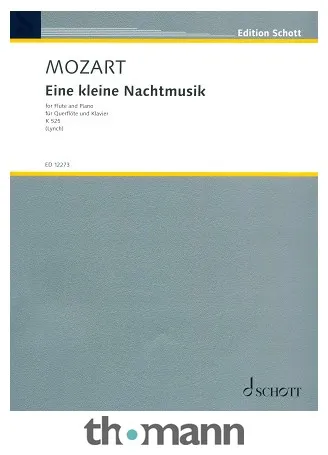 Schott Mozart Kleine Nachtmusik Flute