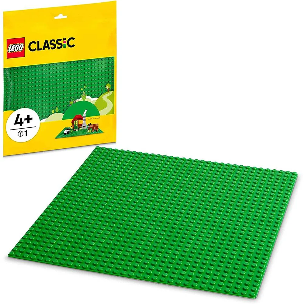 LEGO Classic: Placa de Construção Verde | Idades 4+ | 1 Peça | Item 11023