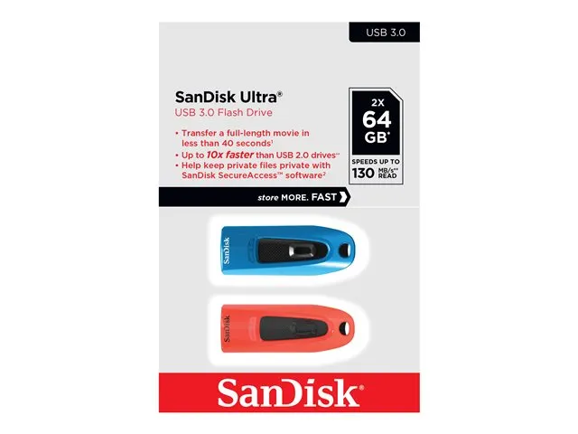 SanDisk Ultra unidade de memória USB 64 GB USB SDCZ48-064G-G46BR2