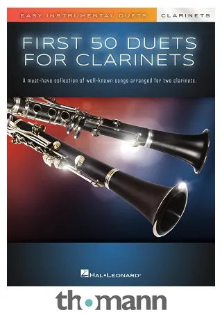 Hal Leonard First 50 Duets Clarinet