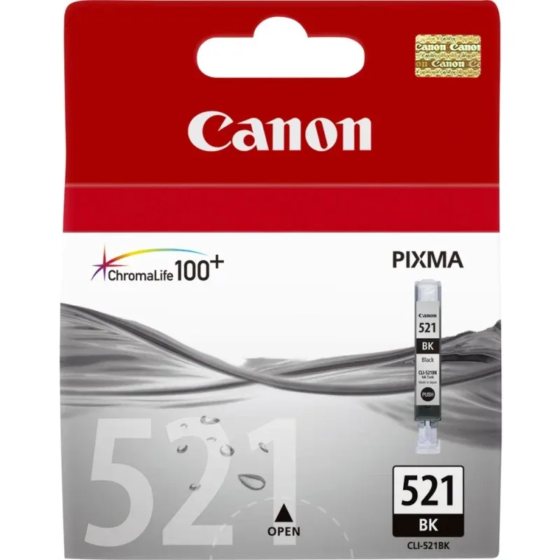 CLI-521 BK - Black ink Cartridge