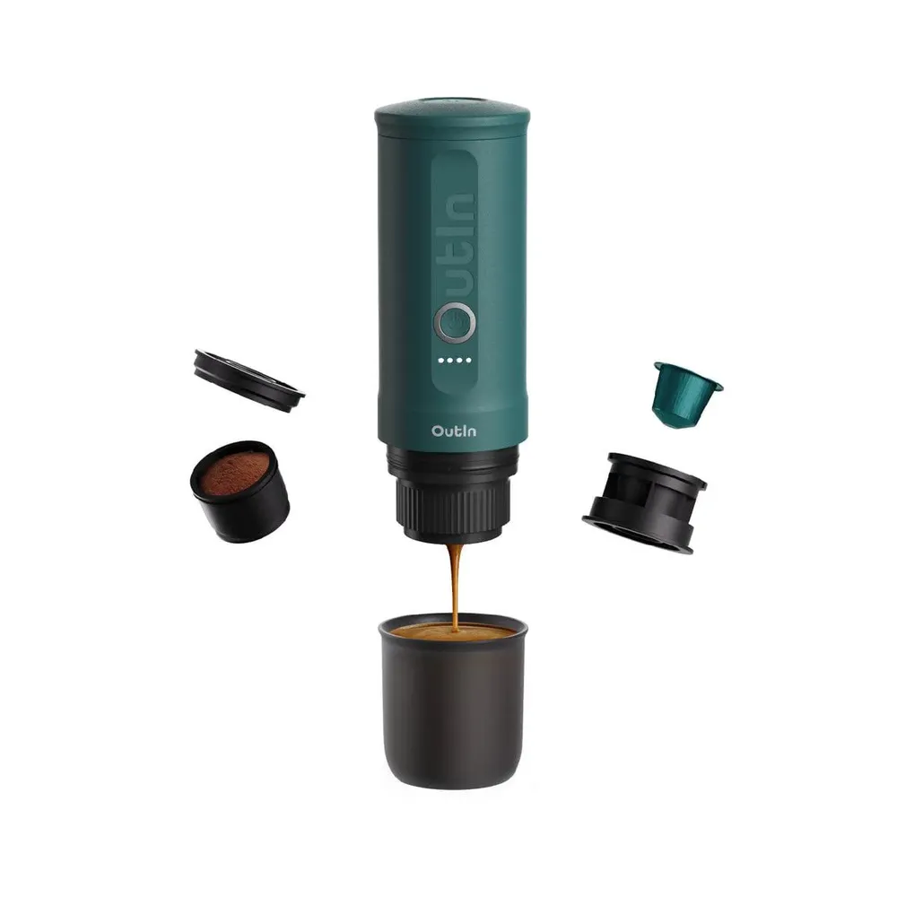 Máquina de Café Portátil 7500mAh (Turquesa) - OUTIN