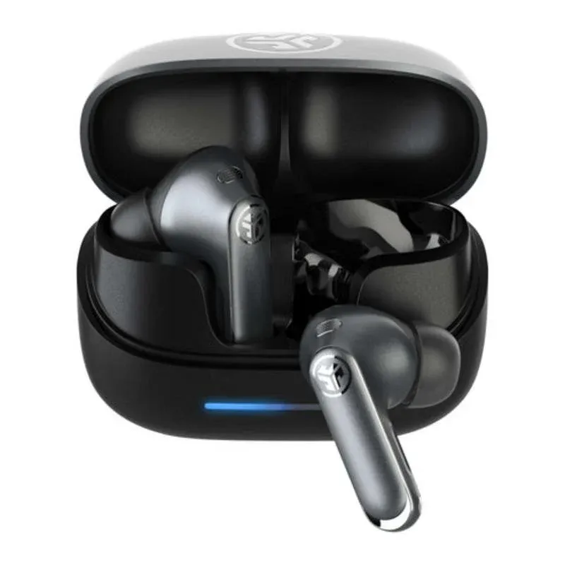 Auriculares JLab Epic Pods ANC Bluetooth sem fios com cancelamento de ruído preto
