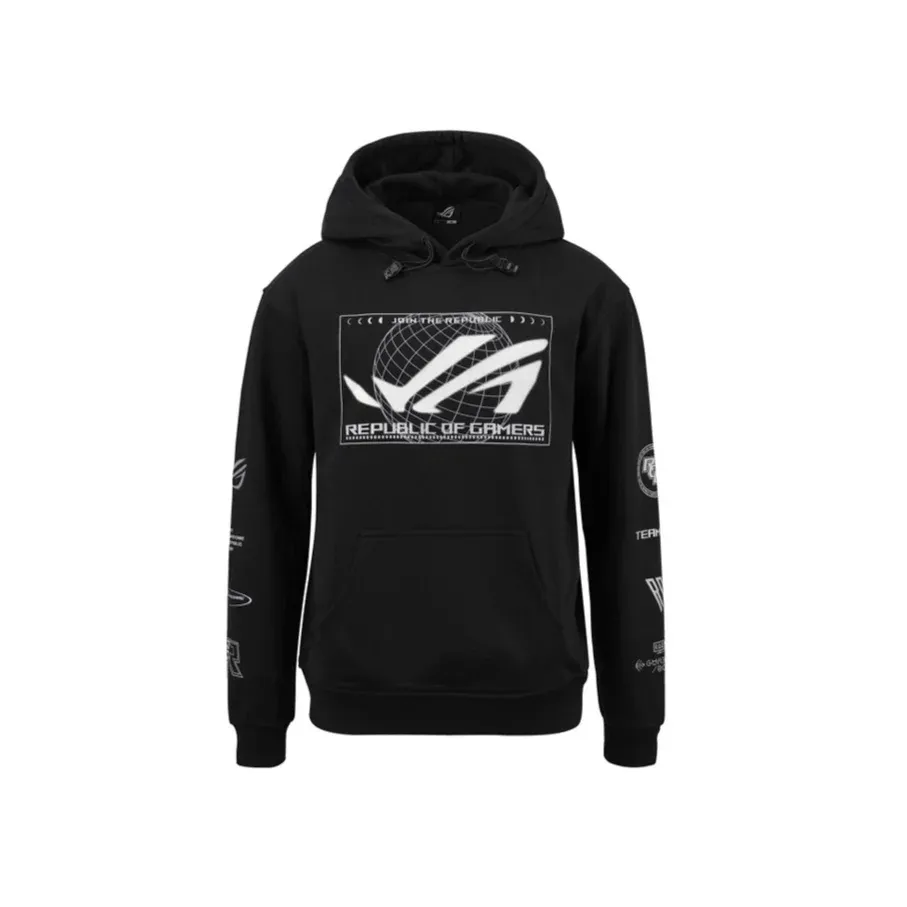 Camisola Asus ROG Cosmic Lit Hoodie CJ1002 Preto (XL)