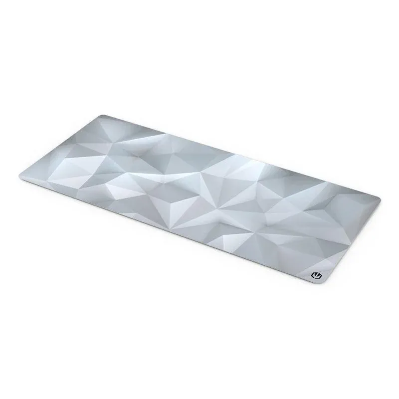 ENDORFY Crystal Onyx White XL Tapete com Base Antiderrapante 900x400mm