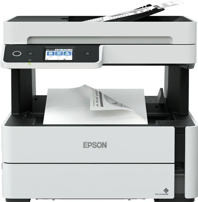 Impressora Multifunções a Jato de Tinta Epson EcoTank ET-M3180 Monocromática Wi-Fi