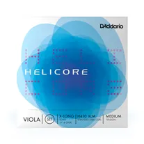 Jogo Cordas Viola 17" Daddario H410XLM Helicore Medium Tension