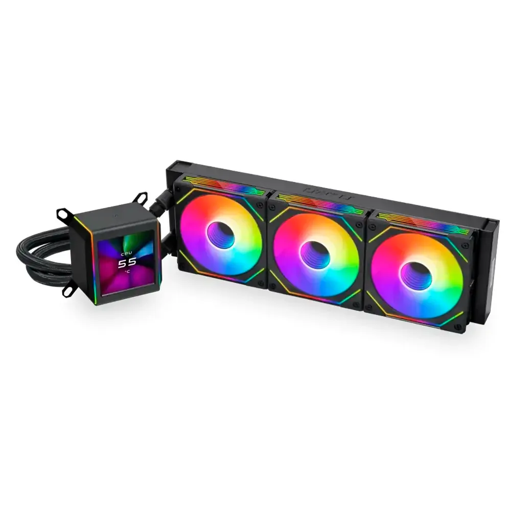 Water Cooler CPU Lian Li Galahad II LCD 360 A-RGB All-In-One 360mm Preto