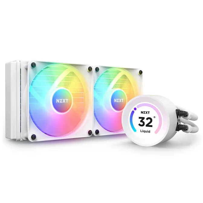 Water Cooler CPU NZXT Kraken Elite 240 RGB Branco